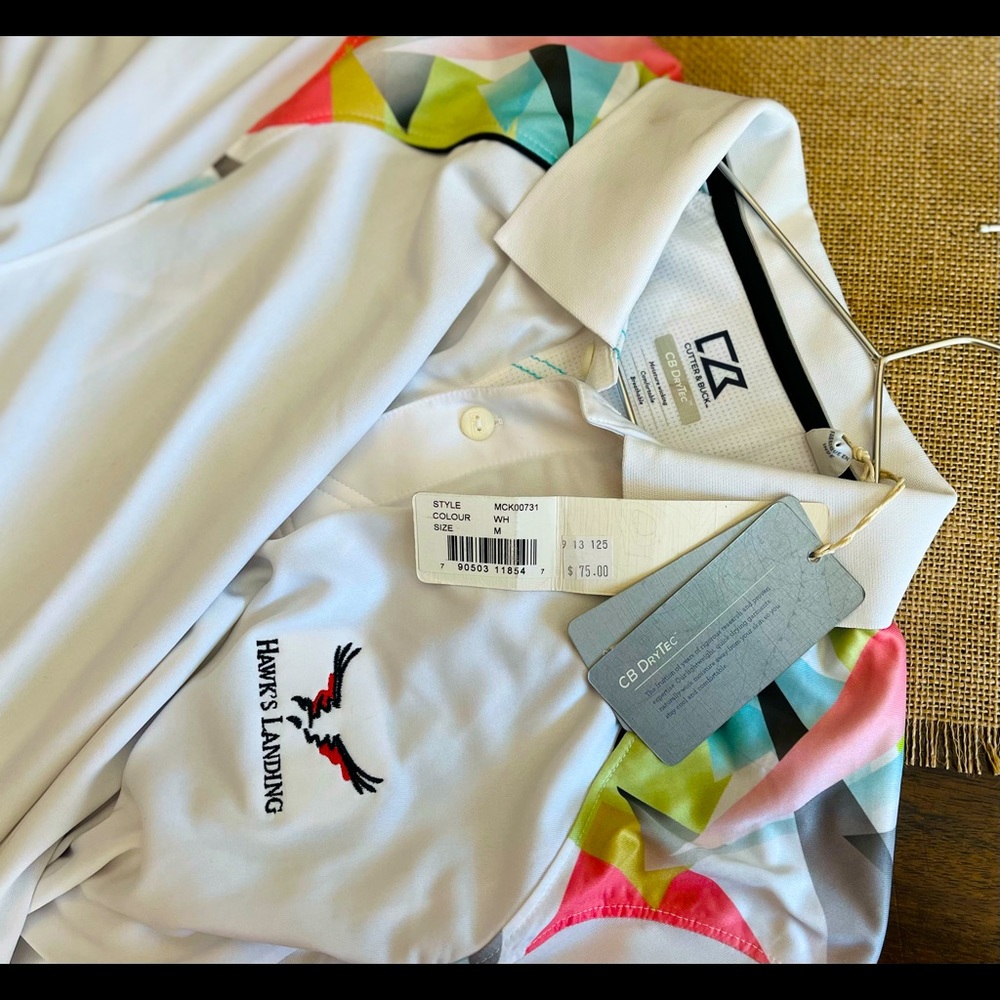 🧡3/$25!!  NWT Cutter & Buck Golf Shirt + bonus 💫 👕